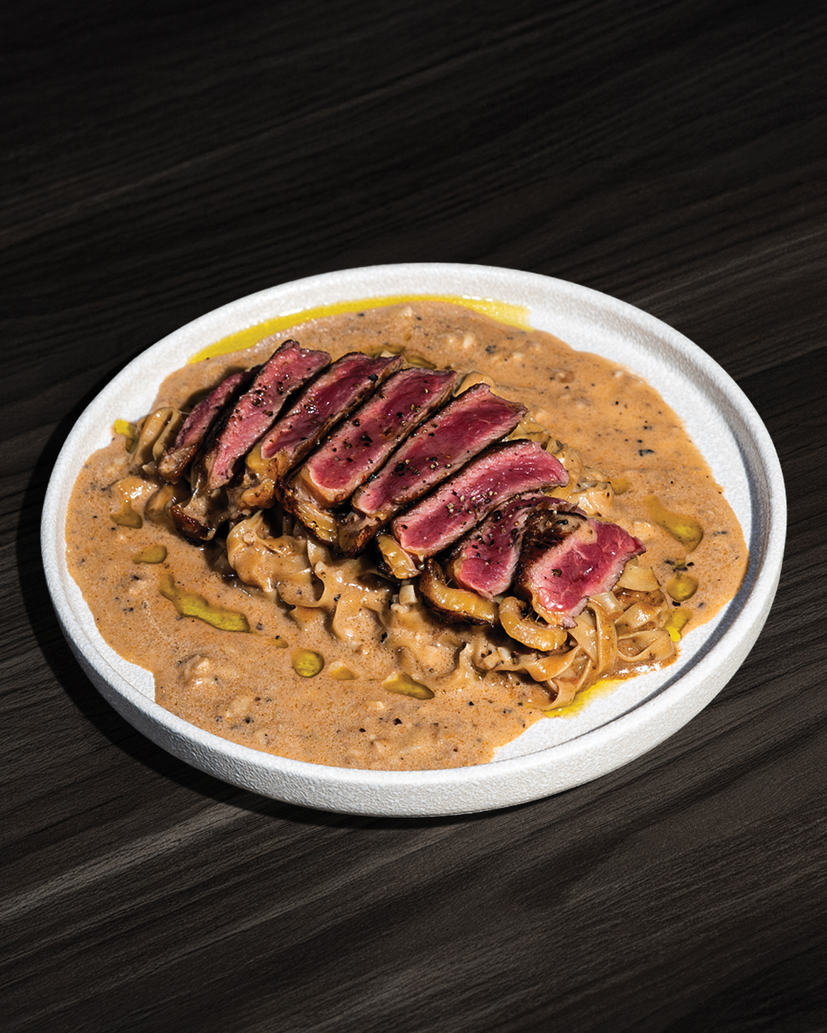 House Steak On Noods